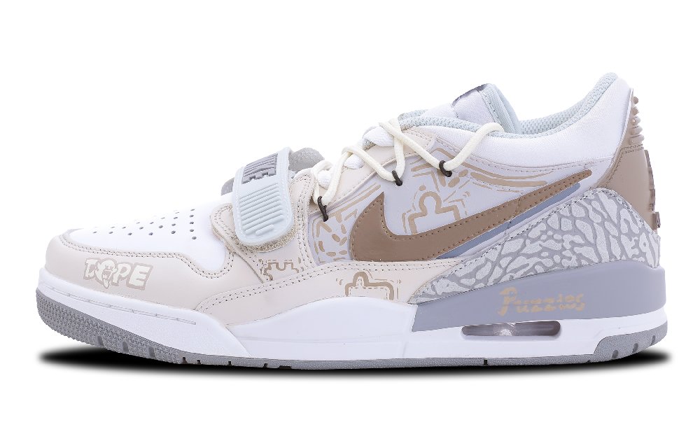 Jordan Legacy 312 Low Top Skateboard Shoes Men's Light Mocha