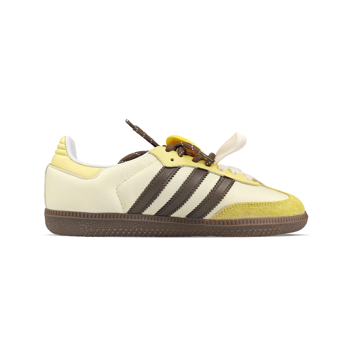 Adidas Originals SAMBA OG BNK Egg Yolk Dog Low Top Skateboard Shoes Unisex Box