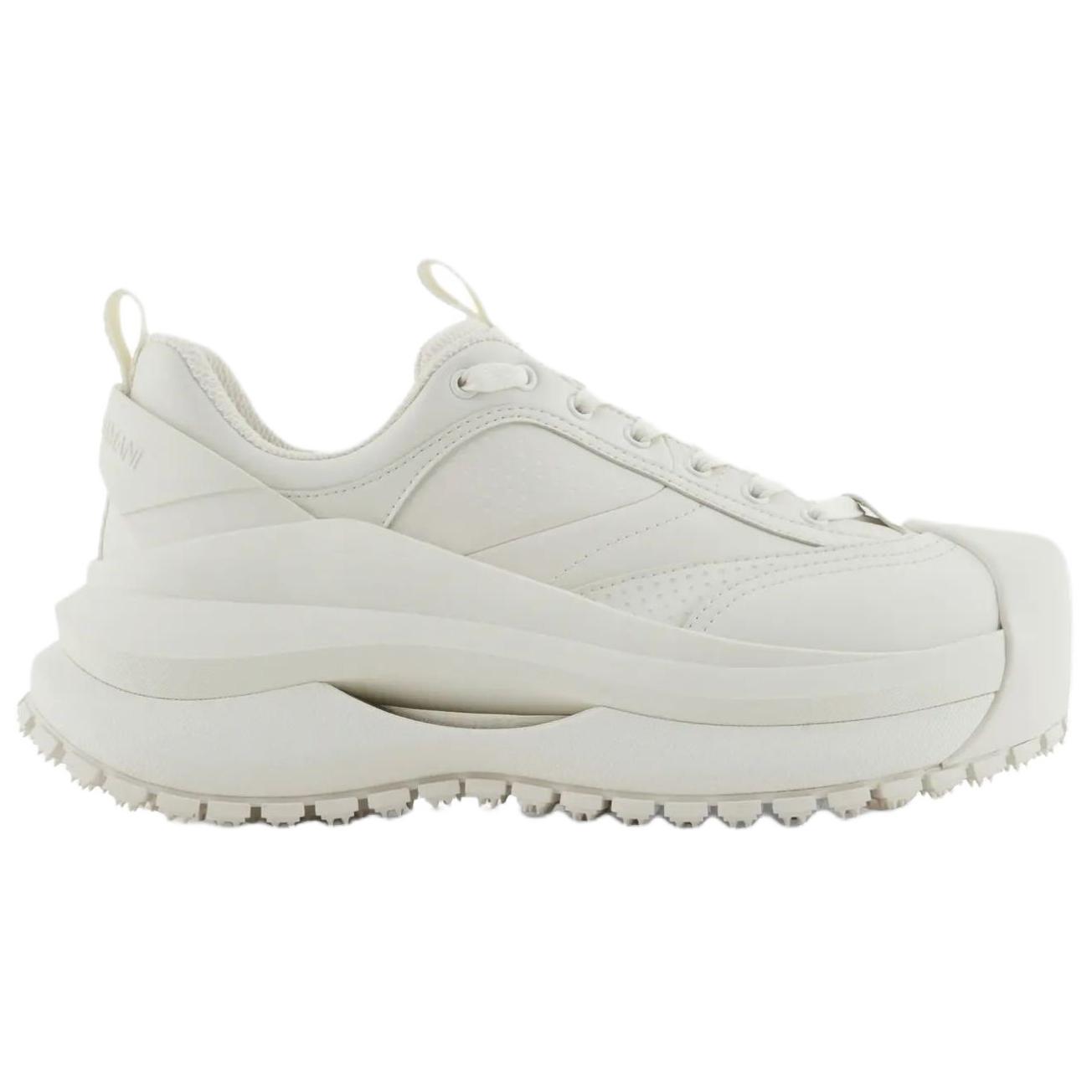 EMPORIO ARMANI Low top Casual Shoes Men's White