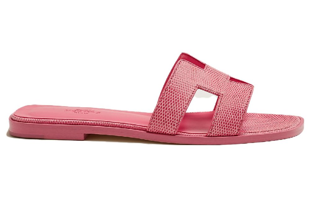 HERMES Oran Slip Resistant Slide Slippers Women's Rose Pink