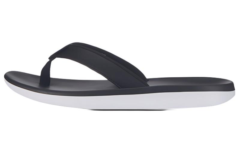 Nike Bella Kai Thong Sandal Black Metallic Silver White Women's