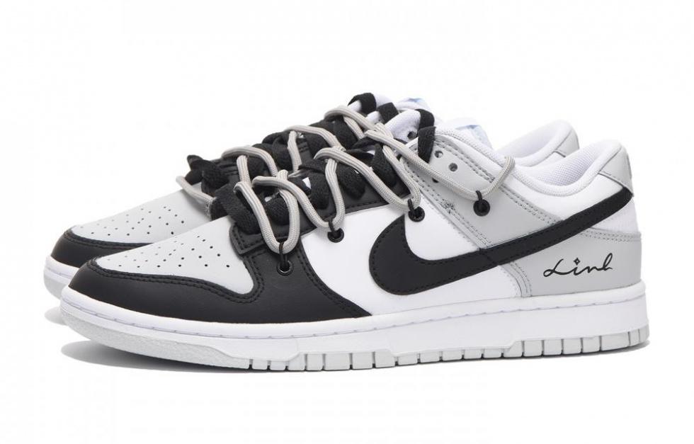 Nike Dunk Skateboard Shoes Men Low-Top Black