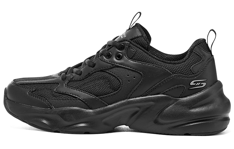 Skechers Surfing-New Anti-Slip Wear-Resistant Low-Top Casual Shoes Women's Black