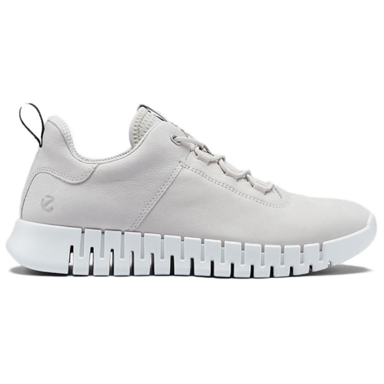 Ecco Smart Series Low-Top Casual Shoes Men's Gray White купить в интернет-магазине Yoocart с быстрой доставкой по России.