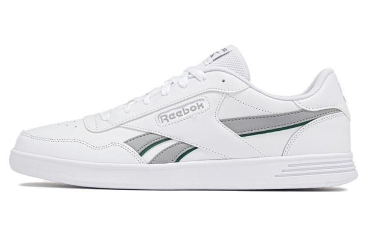Reebok Low Top Skateboard Shoes Unisex White Gray