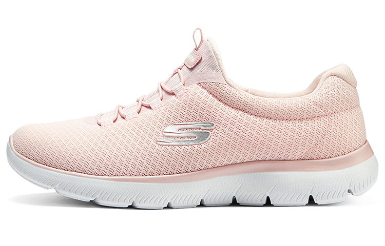Skechers Summits Cushioning Breathable Lightweight Low-Top Casual Shoes Women's Pink