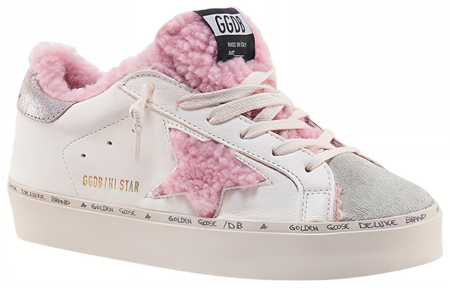 Golden Goose Low Top Stylish Skateboarding Shoes Women's White Pink купить в интернет-магазине Yoocart с быстрой доставкой по России.