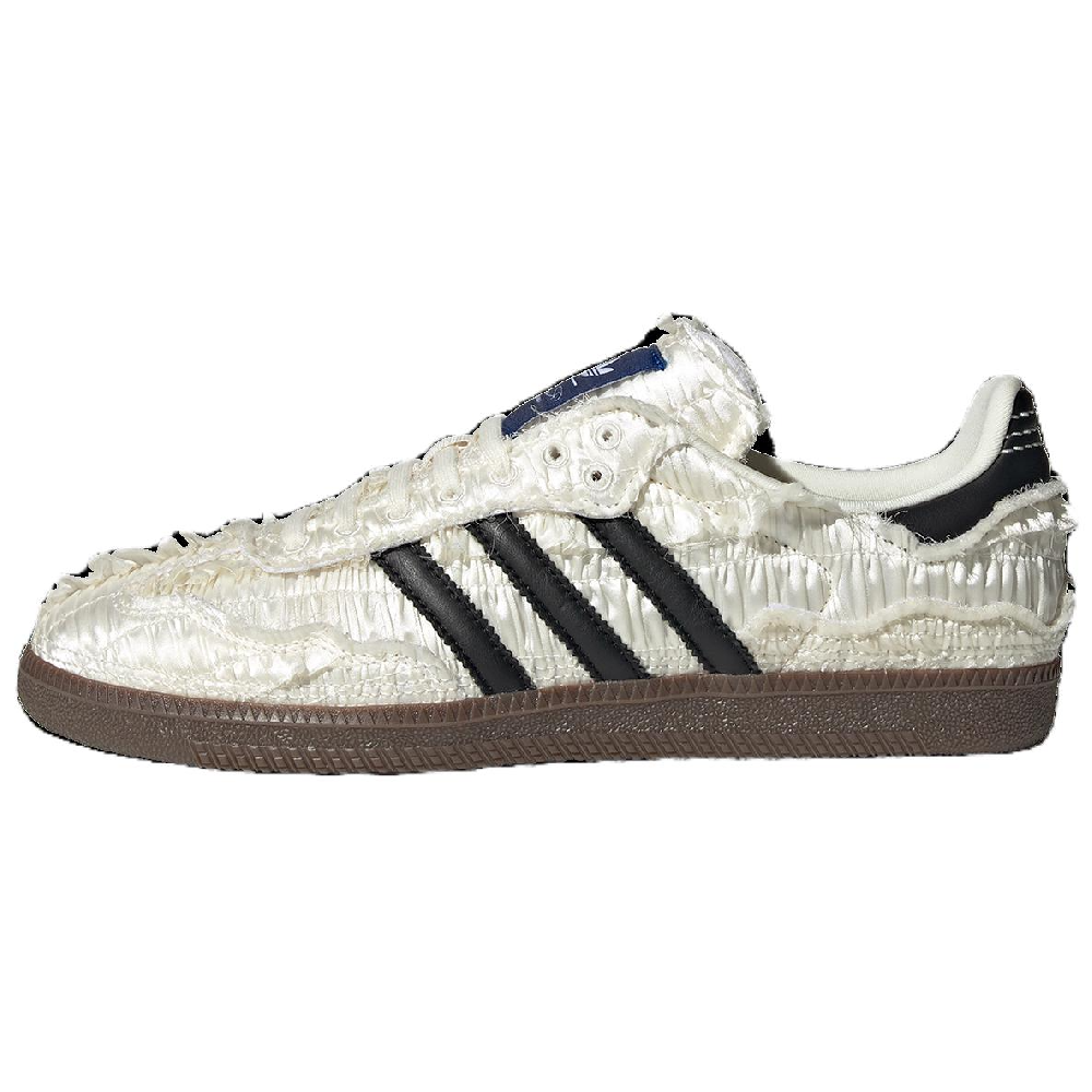 Adidas Samba Reverie By Caroline Hú Clot White Textured Silk Upper