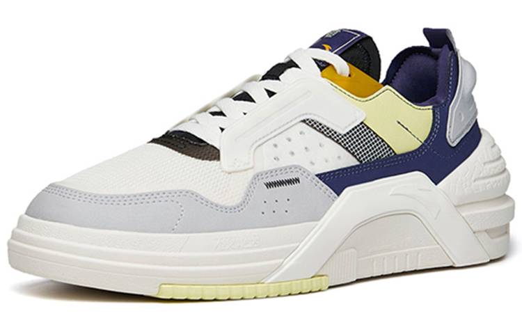 Anta Life Collection A PRO Low-Top Skateboard Shoes Men's White Black Purple купить в интернет-магазине Yoocart с быстрой доставкой по России.