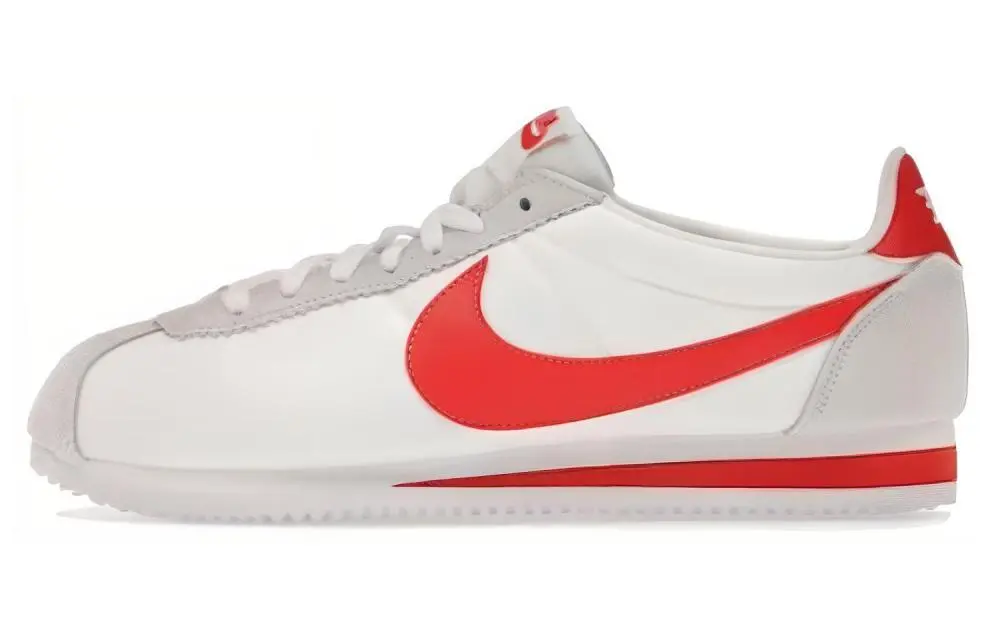 Nike Classic Cortez Nylon White Habanero Red