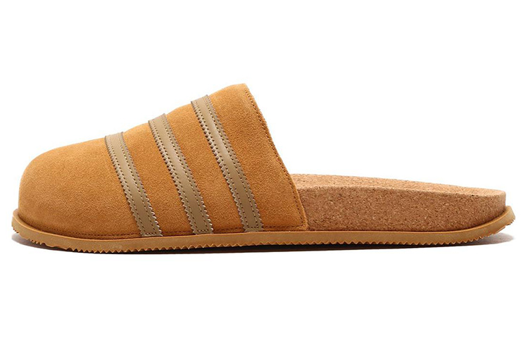 Adidas Originals Adimule Lea Slides Brown
