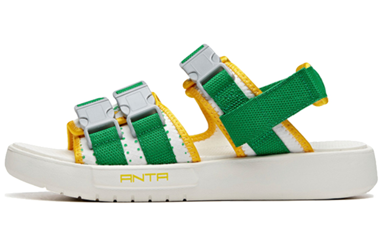 ANTA X Sprite Sport Sandals 'White Green Yellow'