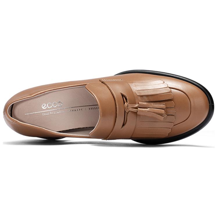Ecco Chunky Heel High Heels 7cm Women's Light Brown купить в интернет-магазине Yoocart с быстрой доставкой по России.
