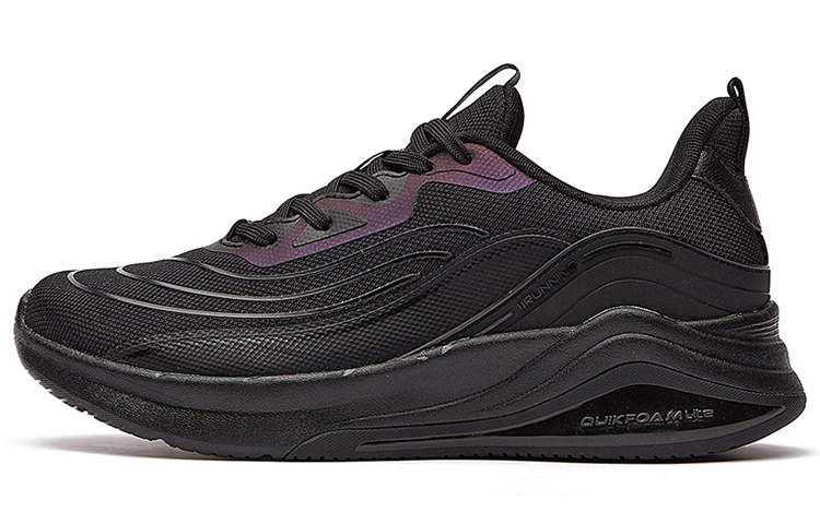 361° Durable Cushioning Low-Top Running Shoes Men's Obsidian Black