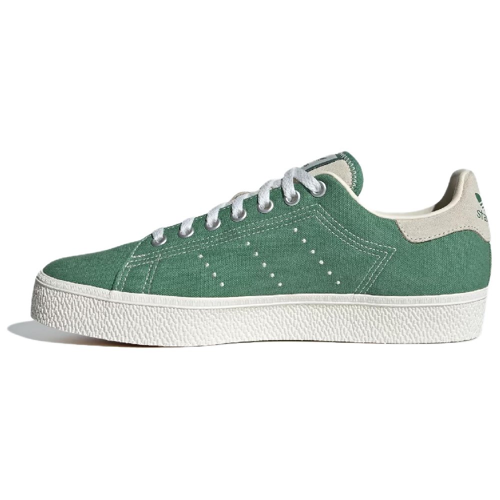 Adidas Originals STAN SMITH CS Slip-Resistant Cushioning Low-Top Skateboard Shoes Unisex Green White