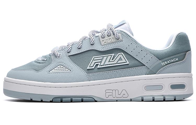 FILA FUSION Teratach Fusion Low Top Skateboard Shoes Men's Gray Blue