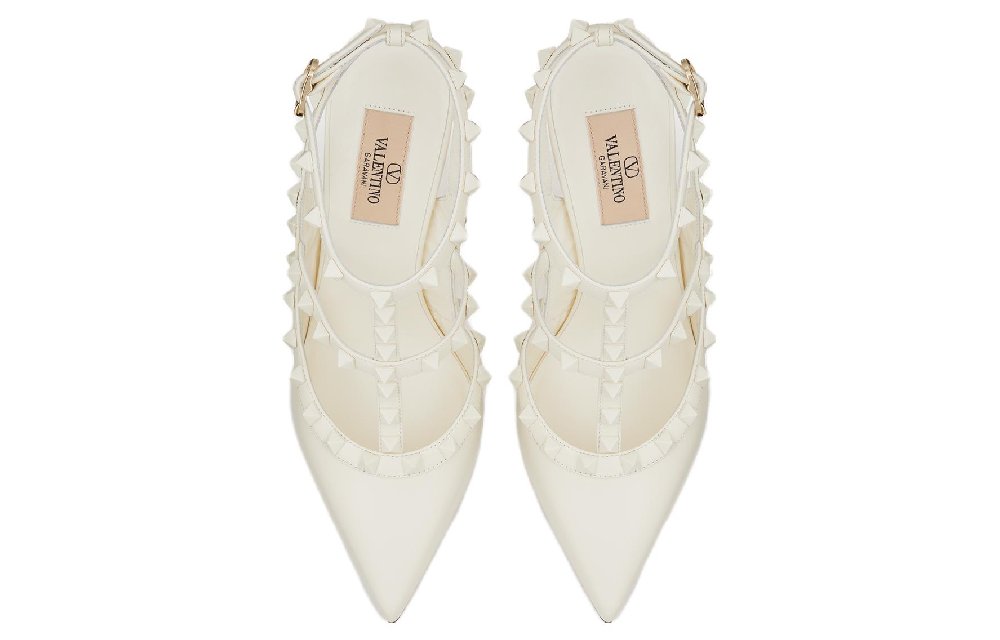 Valentino Garavani Rockstud 100mm Ankle-strap Pumps