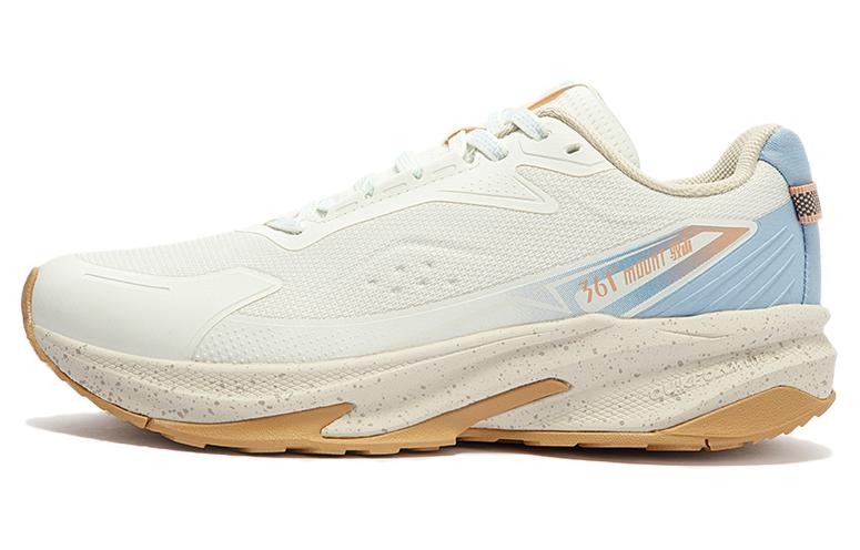 361° Slip Resistant, Abrasion Resistant, Waterproof Low Top Sprint Running Shoes Women's White Blue