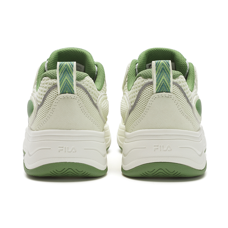 FILA VIBE Breathable Low Top Skateboard Shoes Women's Fluorescent Green