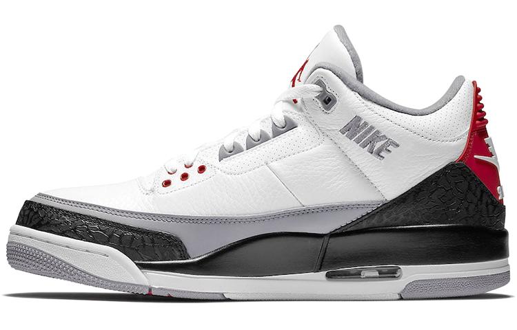 Jordan Air JORDAN 3 Винтажные баскетбольные кроссовки MID Top Мужские