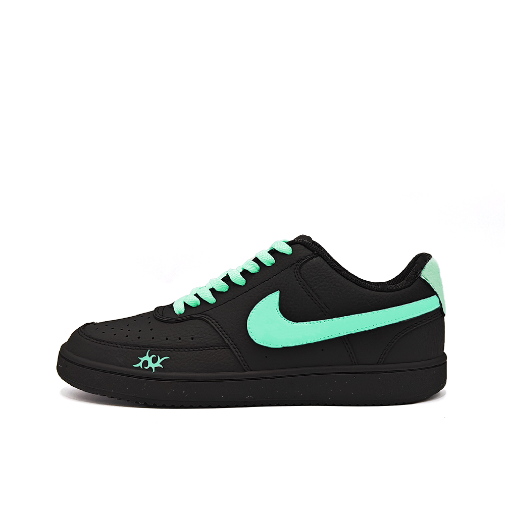 Nike Court Vision Slip-Resistant Cushioning Lightweight Low-Top Skateboard Shoes Unisex Green