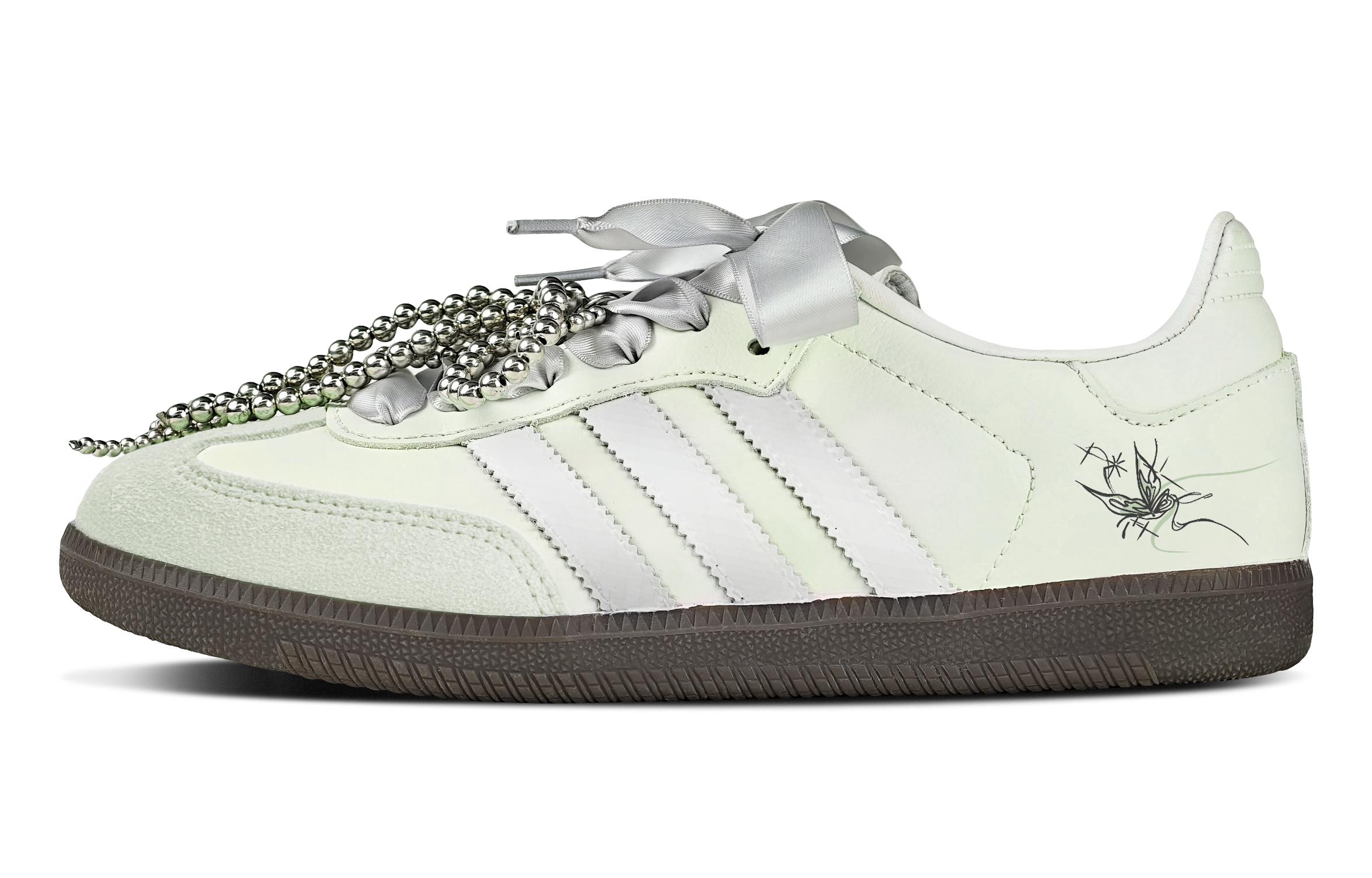 Adidas Originals SAMBA OG Low top Skateboard Shoes Unisex Light Green купить в интернет-магазине Yoocart с быстрой доставкой по России.