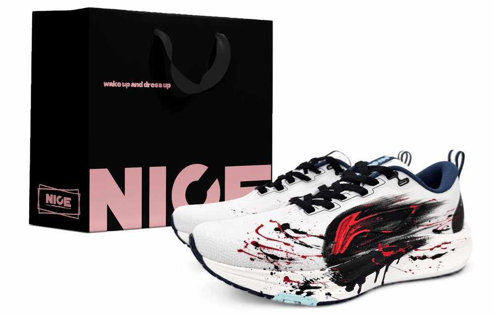 LINING Red Hare 8 Running Shoes Men's Low top Black