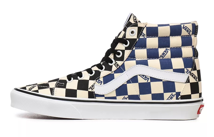 Vans Big Check SK8 HI 'Black/Navy'