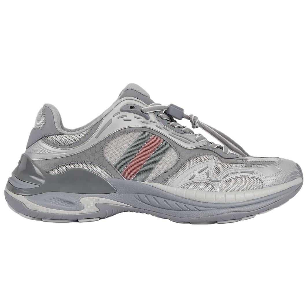 GUCCI 2.0 Low top Casual Shoes Men's Silver