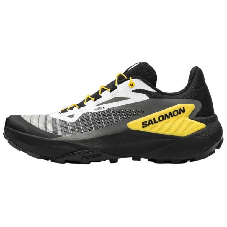 SALOMON GENESIS Abrasion Resistant Support Low Top Casual Trail Running Marathon Running Shoes Unisex Black