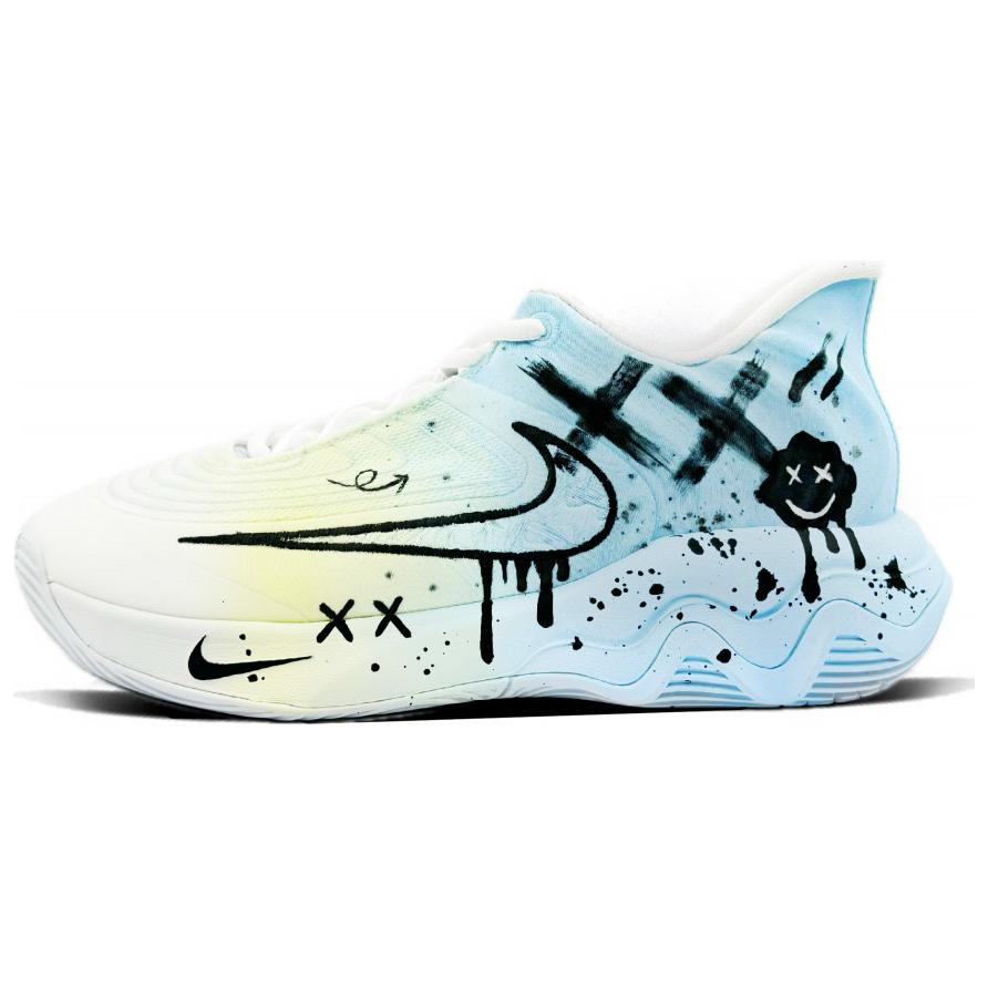 Nike Giannis Immortality Cushioned Anti-Slip And Wear-Resistant Lightweight Low-Top Basketball Shoes Men's Blue