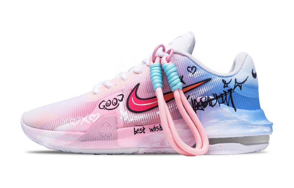Nike Air Max Impact 4 Mid Top Basketball Shoes Men's Pink