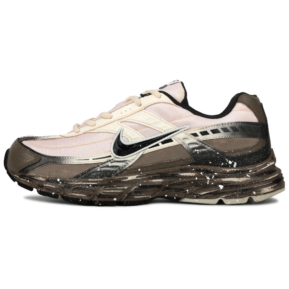 Nike Initiator Shock Absorbers Low Top Casual City Commute Running Shoes Unisex Pink Brown
