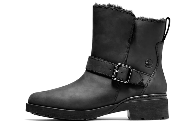 Timberland Women's Graceyn Waterproof Biker Boot 'Black'