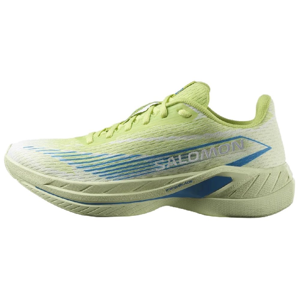SALOMON SPECTUR 2 Cushioned Slip Resistant Abrasion Resistant Low Top Running Shoes Unisex White Yellow