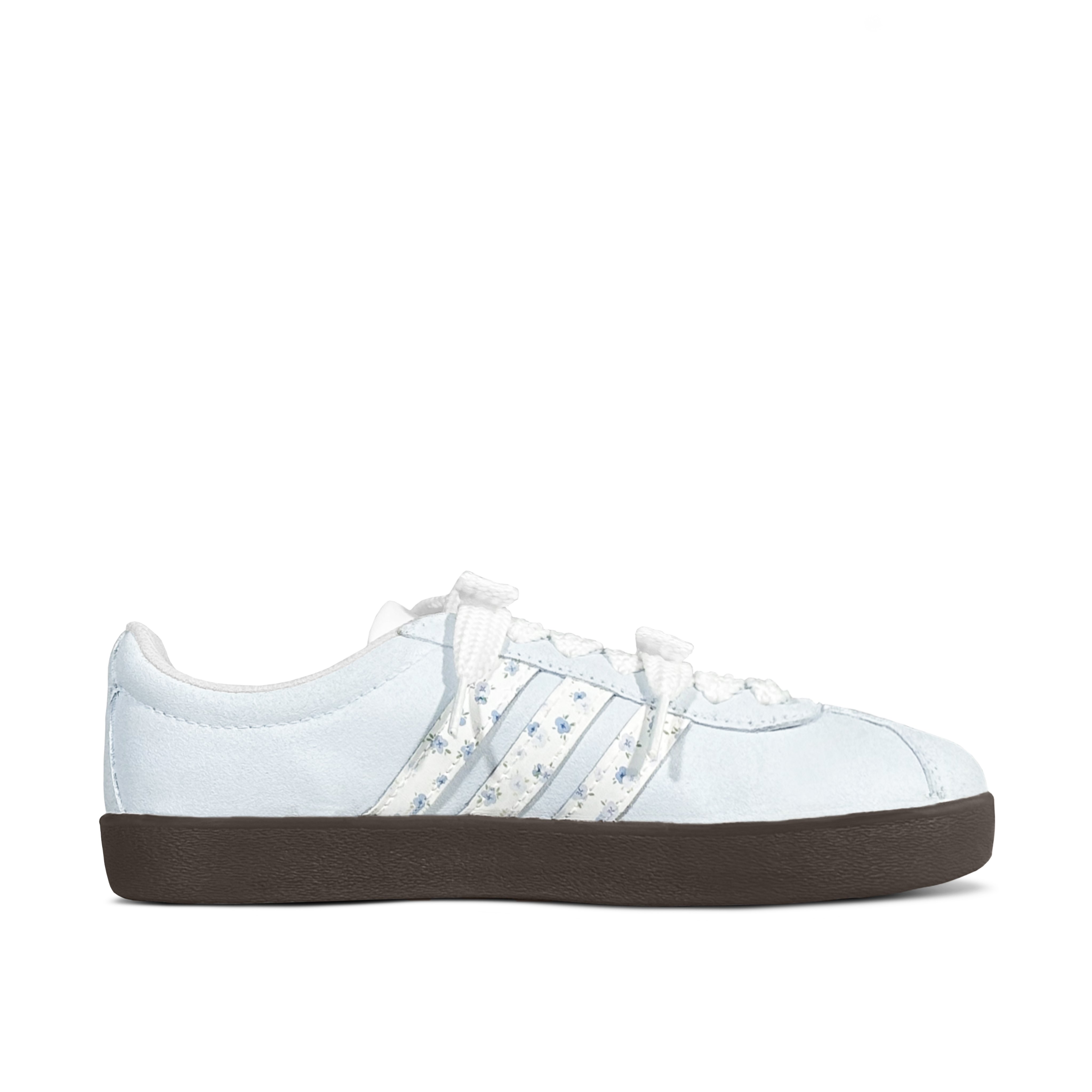 Adidas Neo VL Court 2.0 Lily Of The Valley Anti Slip Wear Resistant Low Top Skateboard Shoes Unisex Blue White купить в интернет-магазине Yoocart с быстрой доставкой по России.