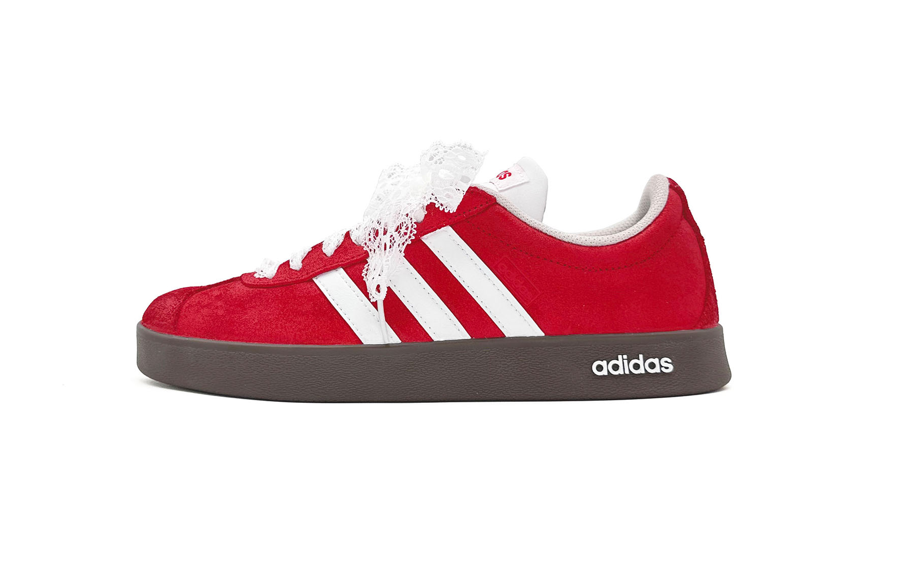 Adidas Neo VL Court 2.0 Anti Slip Wear Resistant Low Top Skateboard Shoes Unisex Red White купить в интернет-магазине Yoocart с быстрой доставкой по России.