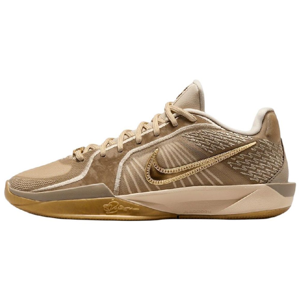 Nike Sabrina 2 Anti Slip Wear Resistant Low Top Basketball Shoes Women's Khaki