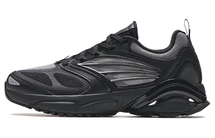 Anta Millennials Shock Absorbers Slip Resistant Low Top Chunky Sneakers Men's Black