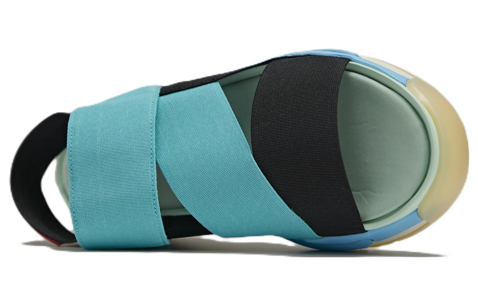 Y 3 Hokori Sandal Black Mint Cyan