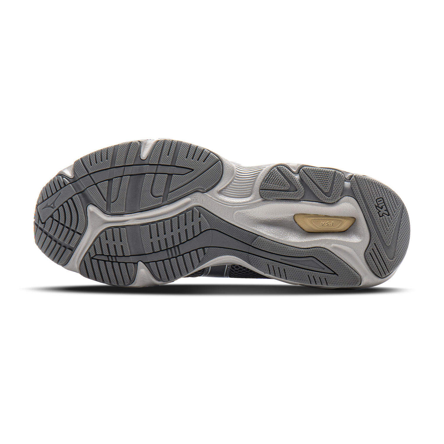 Mizuno Cushioning, Wear Resistant Low Top Running Shoes Unisex Silver Gray купить в интернет-магазине Yoocart с быстрой доставкой по России.