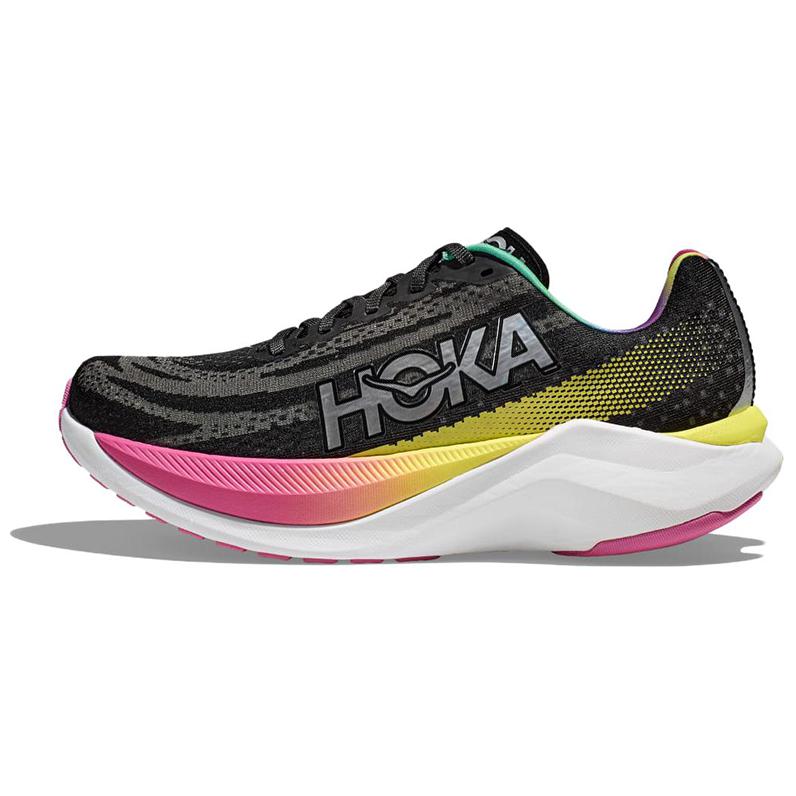 HOKA ONE ONE Mach X Black Silver Multi Color