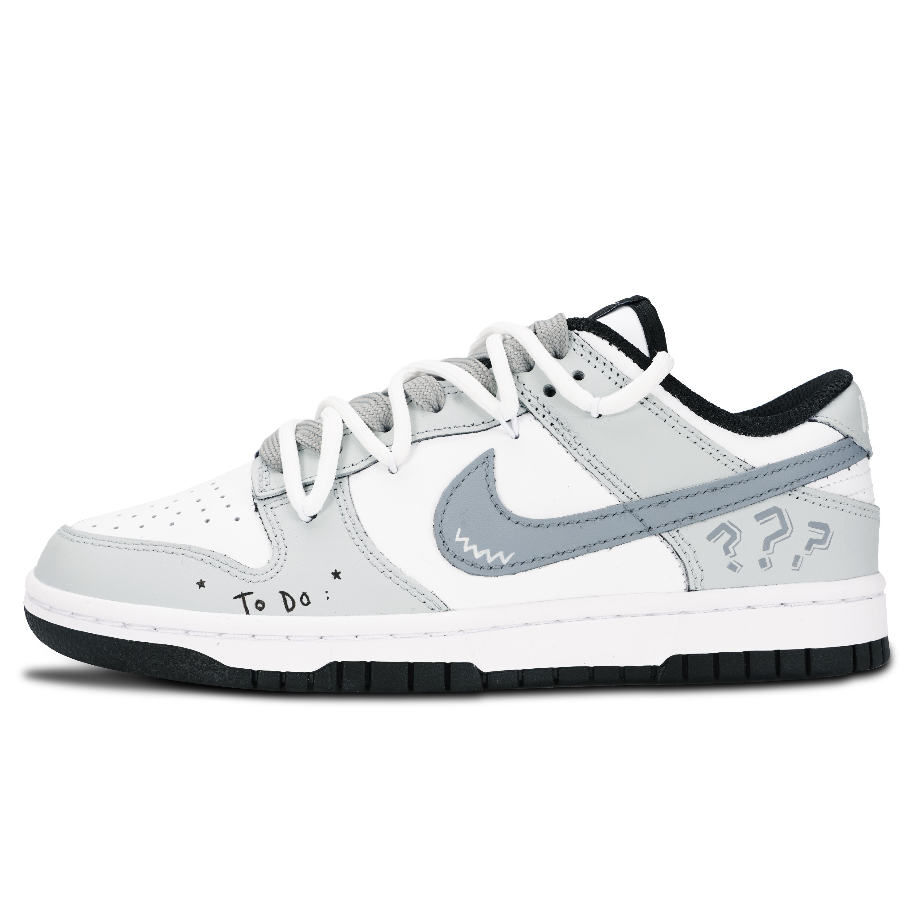 Nike Dunk Riddle Abrasion Resistant Low Top Skateboard Shoes Unisex Gray купить в интернет-магазине Yoocart с быстрой доставкой по России.