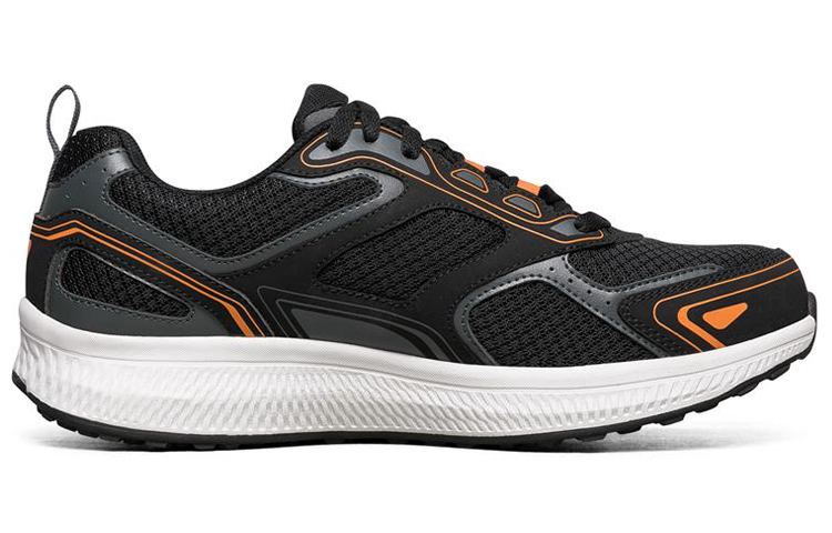 Skechers GO RUN Low Top Casual Running Shoes Men's Black