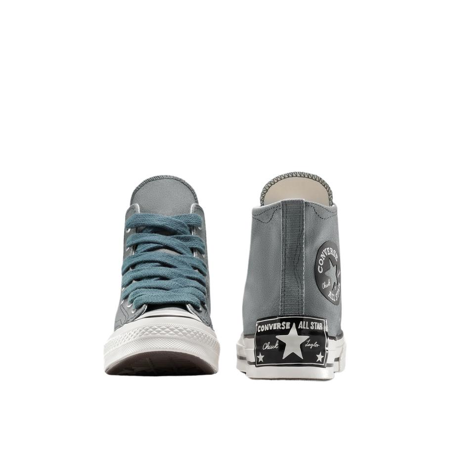 Converse 1970s Slip Resistant Mid Top Skateboard Shoes Unisex Gray