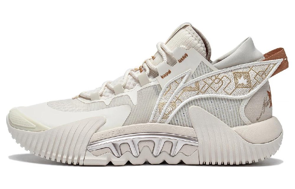 LINING Badfive 2 Low Basketball Shoes Men Low Top Gray