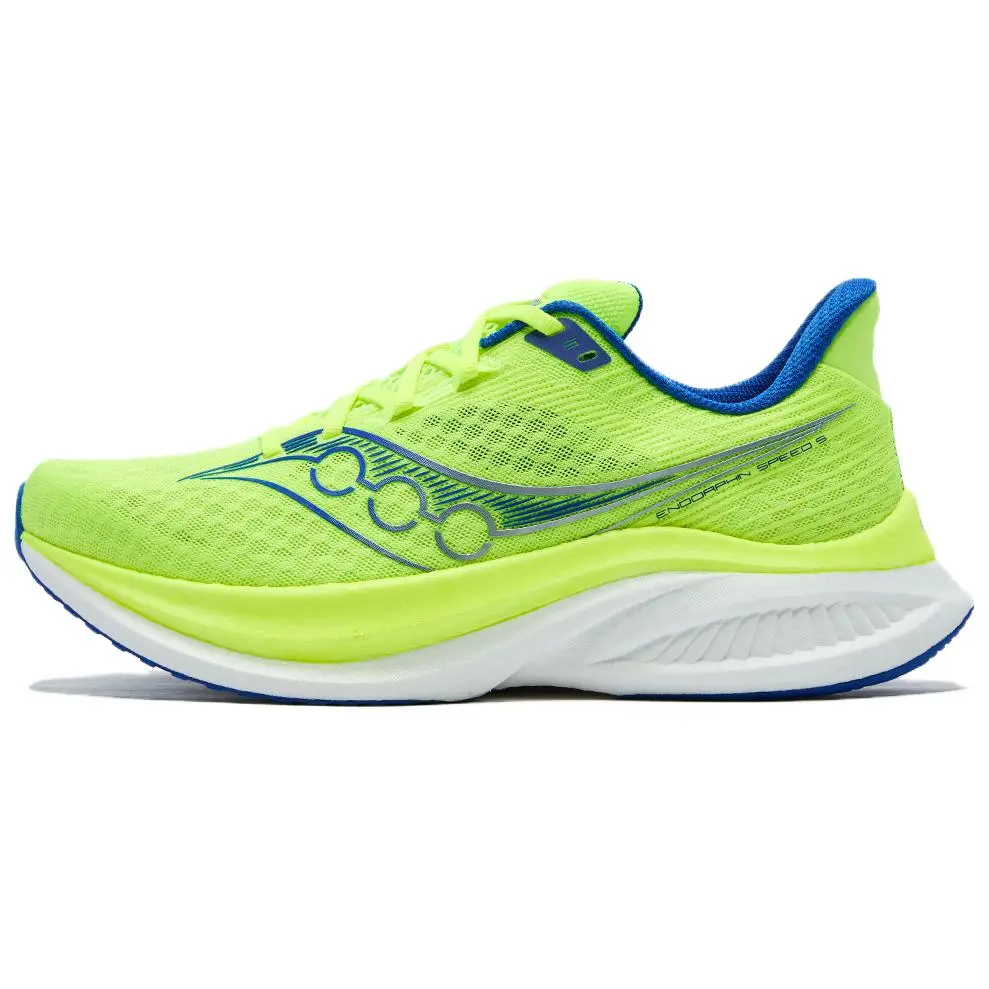 Saucony Shock Absorbers Abrasion Resistant Slip Resistant Low Top Casual Running Shoes Unisex Green