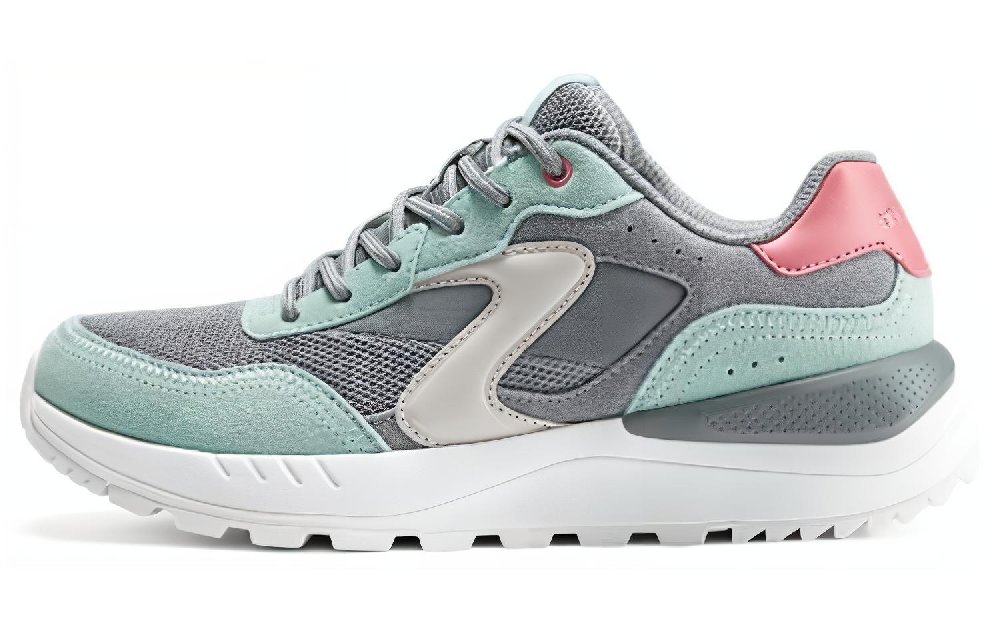 Skechers Cushioning Wear-Resistant Low-Top Running Shoes Women's Gray Green
