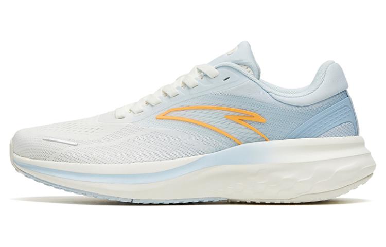Anta LingFeng Cushioning, Abrasion Resistant, And Resilient Properties Low Top Running Shoes Men's White Blue