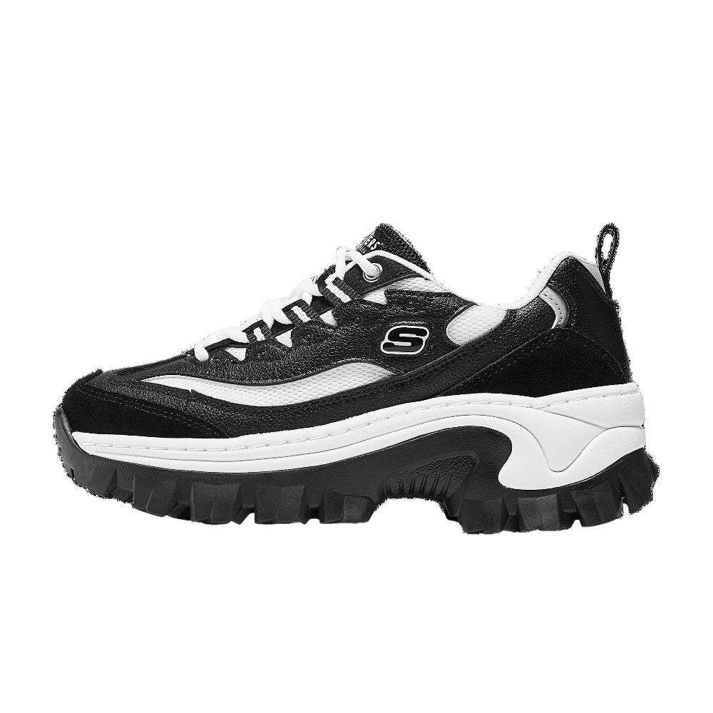 Skechers Street Low Top Chunky Sneakers Women's Black White